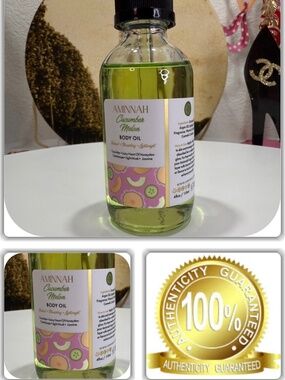 NWT- AMINNAH CUCUMBER MELON BODY OIL!